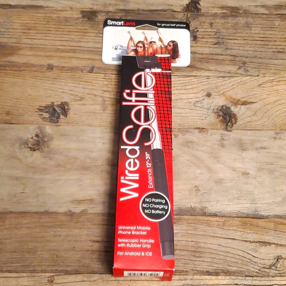 Tzumi wired selfie stick